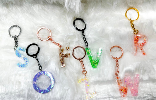 Initial Keychains