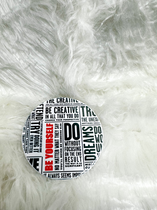 The Creative Manifesto Coaster