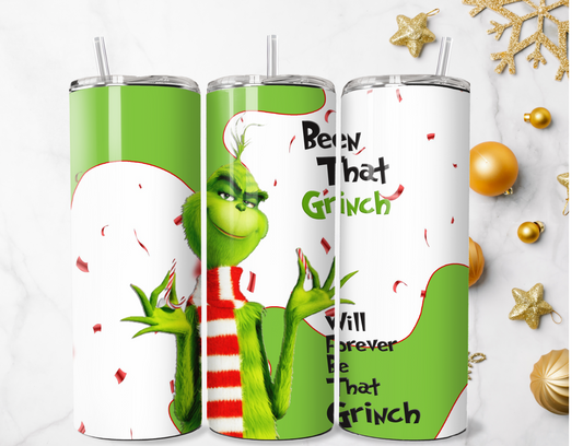 Christmas Grinch Tumbler